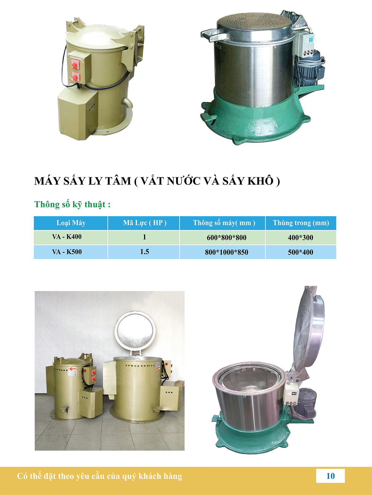 m&aacute;y sấy ly t&acirc;m bắc ninh